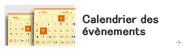 Calendrier des évènements